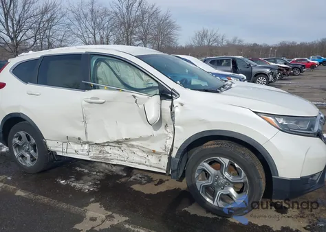 2017 Honda Cr-V Ex-L/Ex-L Navi from USA, damaged, VIN 2HKRW2H89HH622817